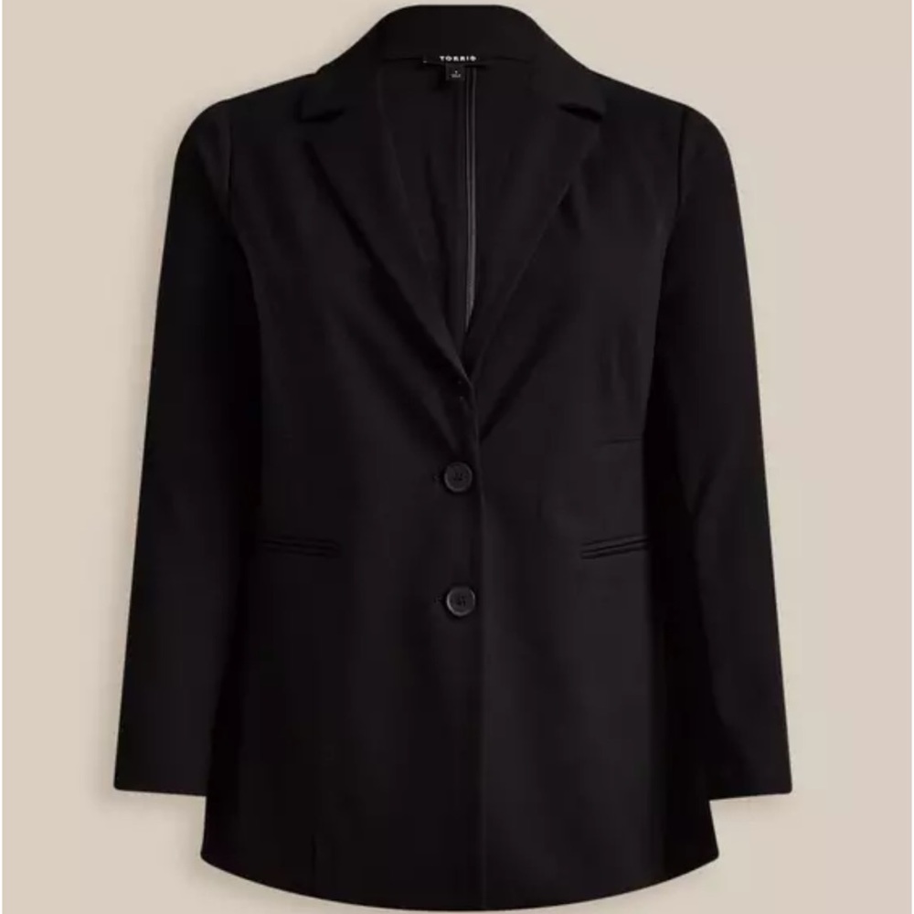 Torrid Studio Luxe Long Line Blazer